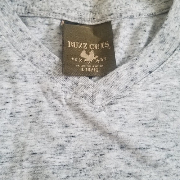 Boys L grey tee shirt - Picture 2 of 2